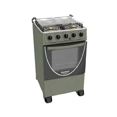 Cocina Dako Luna 4H Plata Brasil