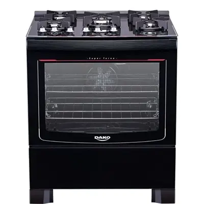 Cocina Dakota 5H Agile Grill Negro
