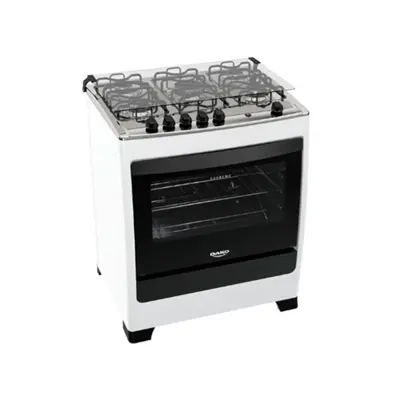 Cocina Dako 5H Supreme Inox Blanca