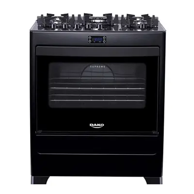 Cocina Dako Mercuri 5H Negro Brasil