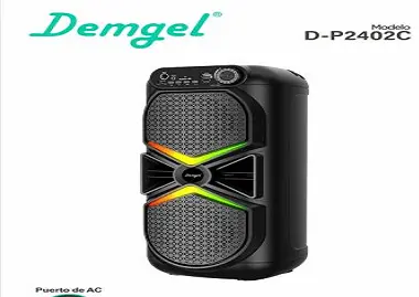 Parlante Demgel D-P2401C
