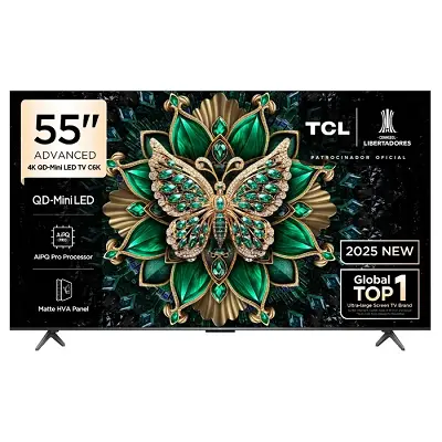 Tv TCL 55" 55C6K MiniLED 4K UHD