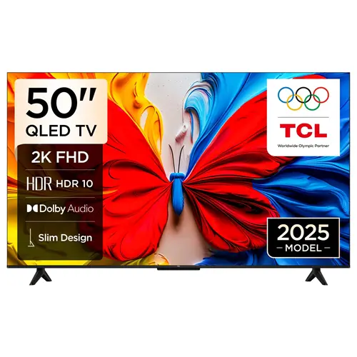 Tv TCL 50" 50S58K QLED Google 4K UHD